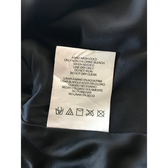 Gianni Bini Silver Gray Sequined Peplum Top Size X-Small - Picture 8 of 8